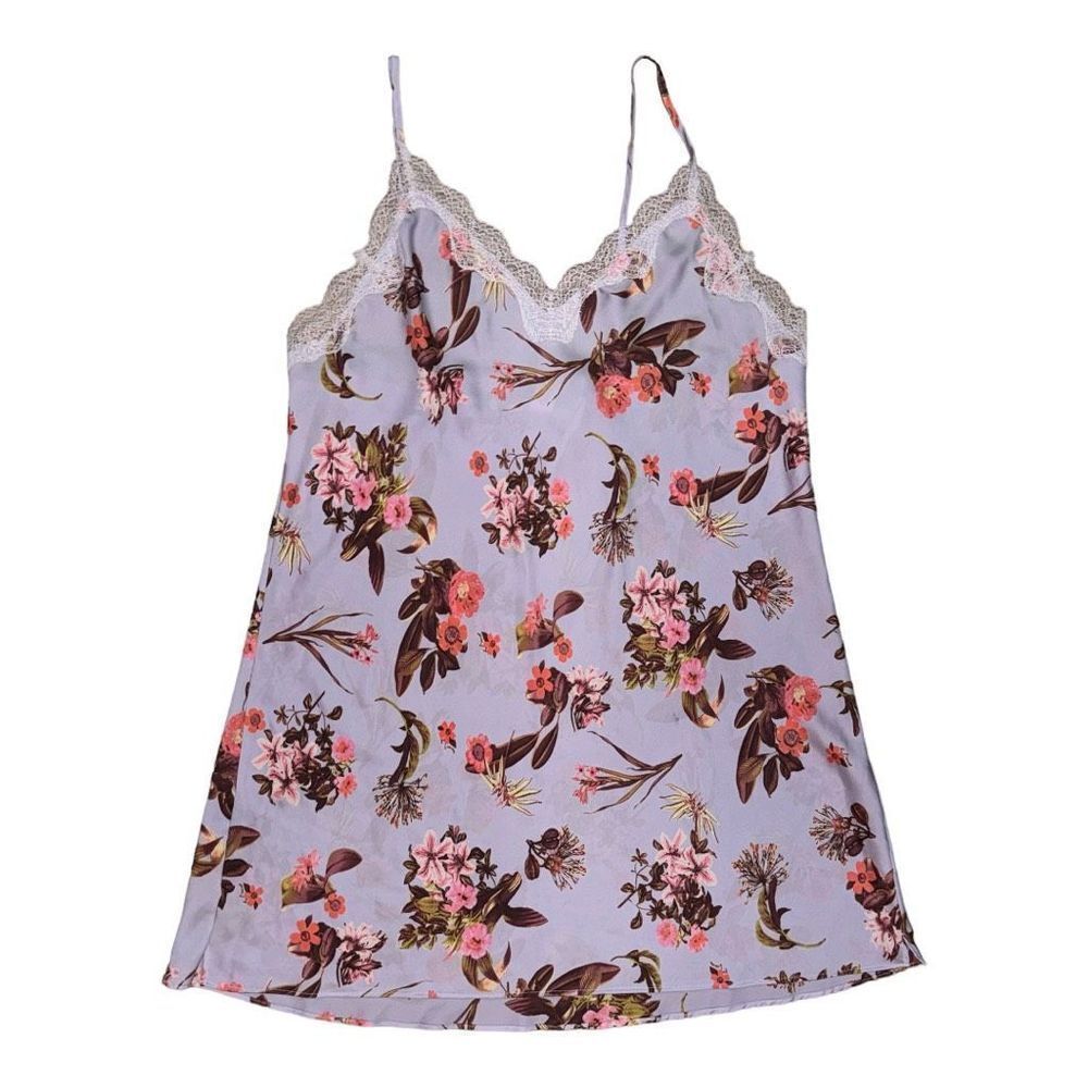 NWOT Victoria Secret Silk Floral top size XL